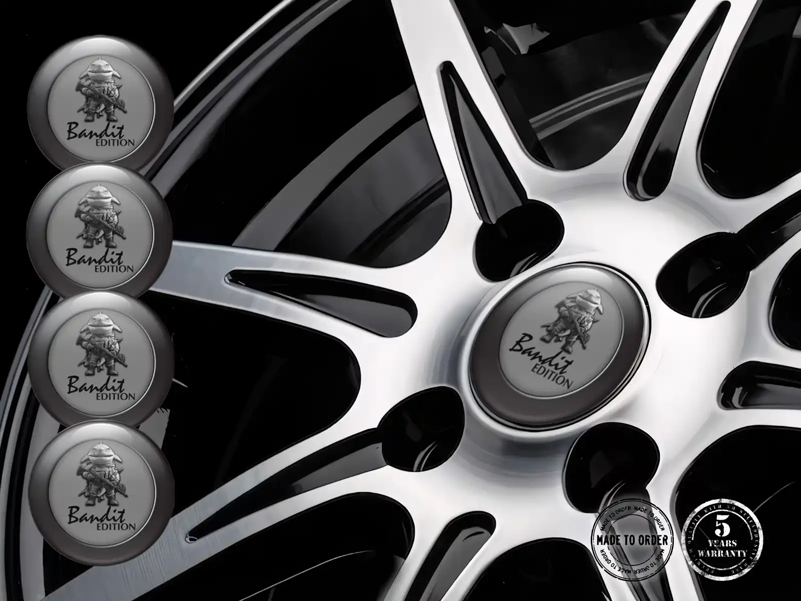 Silicone Sticker Tuning Radiant Racing Grid